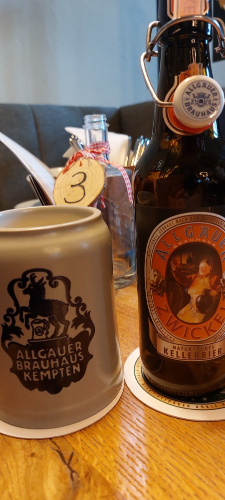 Allgäuer Brauhaus Zwickel Naturtrübes Kellerbier